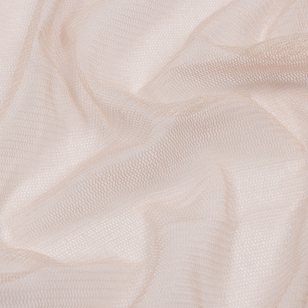 Blush Silk Tulle - Folded Blush Silk Tulle - Folded