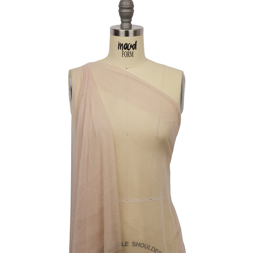 Blush Silk Tulle - Detail Blush Silk Tulle - Detail