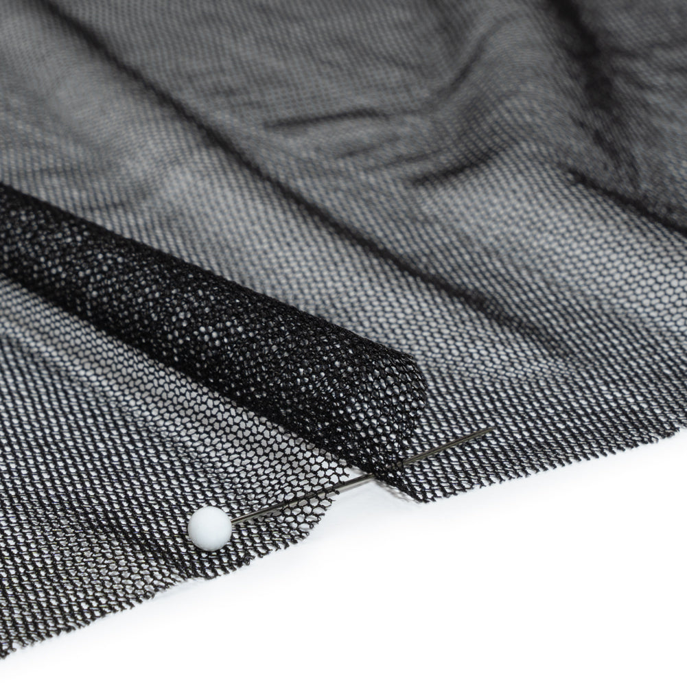 Silk Tulle - Black Detail Silk Tulle - Black Detail