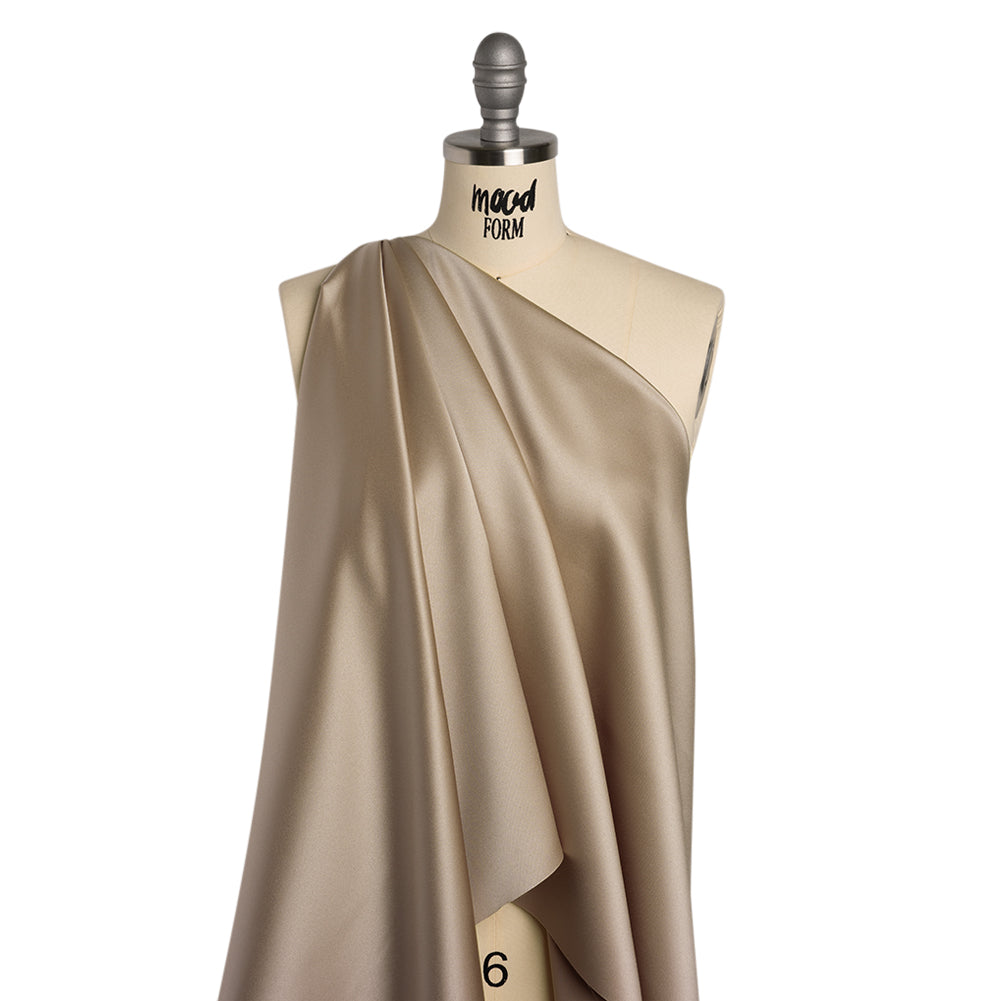 Polyester Satin - Cafe Mocha - Reverie Collection Polyester Satin - Cafe Mocha - Reverie Collection