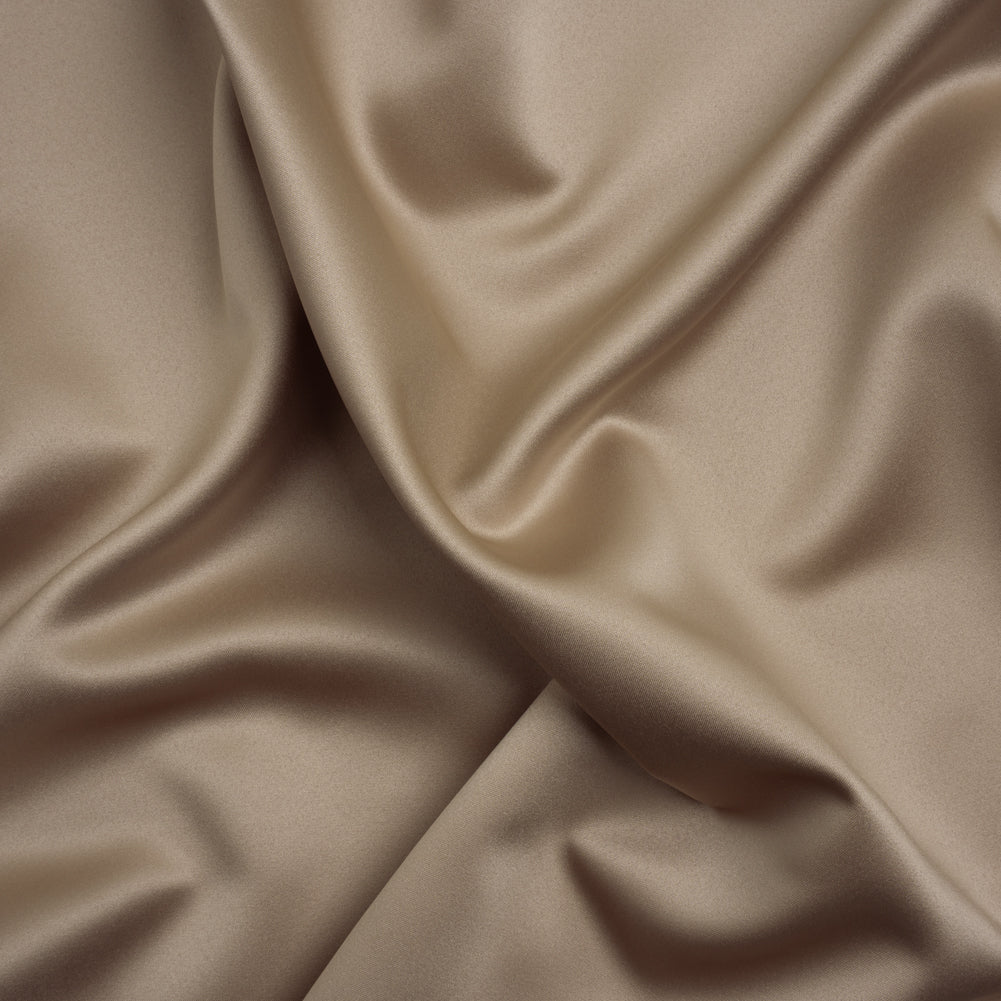 Polyester Satin - Cafe Mocha - Reverie Collection Polyester Satin - Cafe Mocha - Reverie Collection