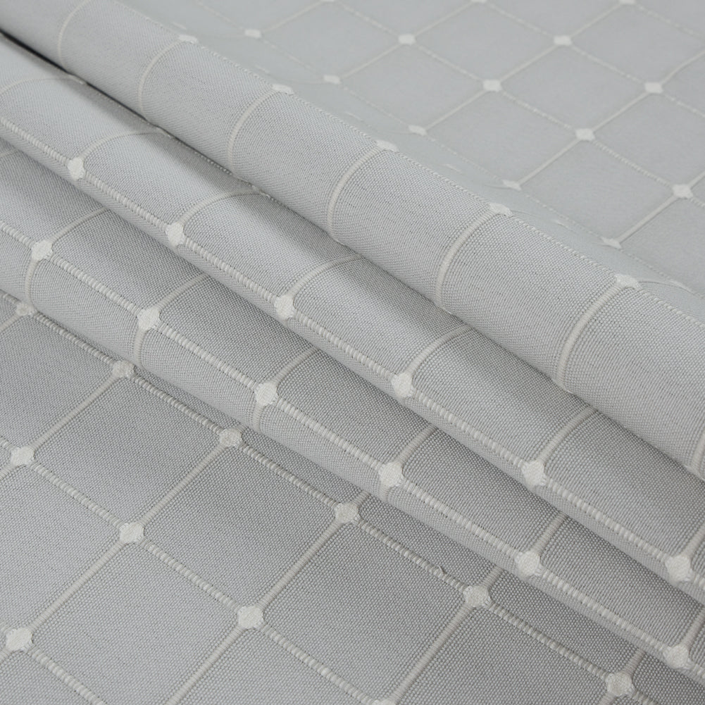 Steam Windowpane Check Cotton Woven Folded Steam Windowpane Check Cotton Woven Folded