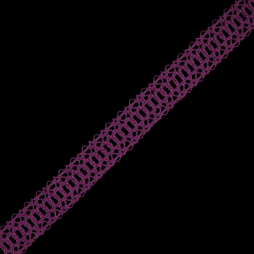 Magenta European Crochet Trim - 1.25 Magenta European Crochet Trim - 1.25