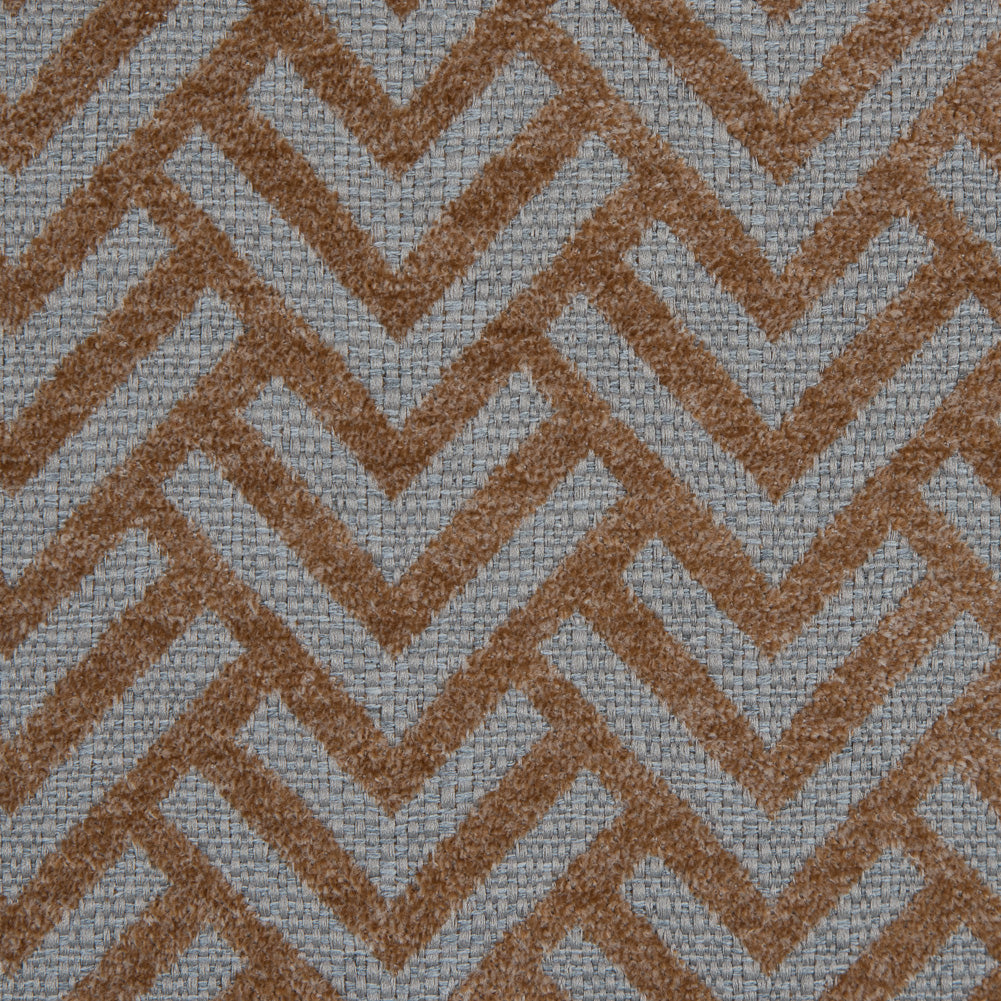 Dark Beige Chevron Upholstery Chenille Detail Dark Beige Chevron Upholstery Chenille Detail