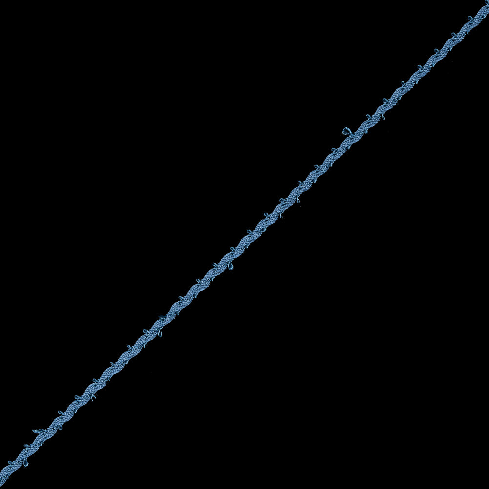 Colonial Blue European Crochet Trim - 0.25 Colonial Blue European Crochet Trim - 0.25