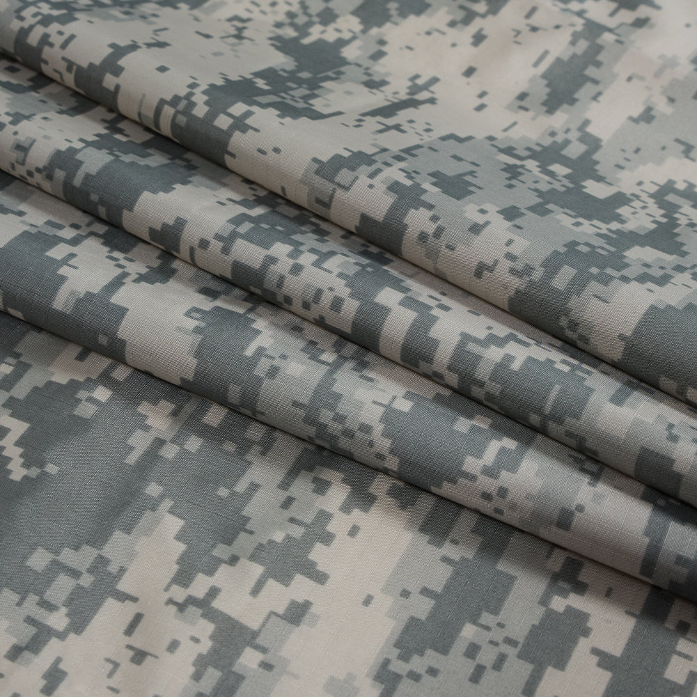 Square Nylon Ripstop 70 Denier - Camo - Marquise Collection Detail Square Nylon Ripstop 70 Denier - Camo - Marquise Collection Detail