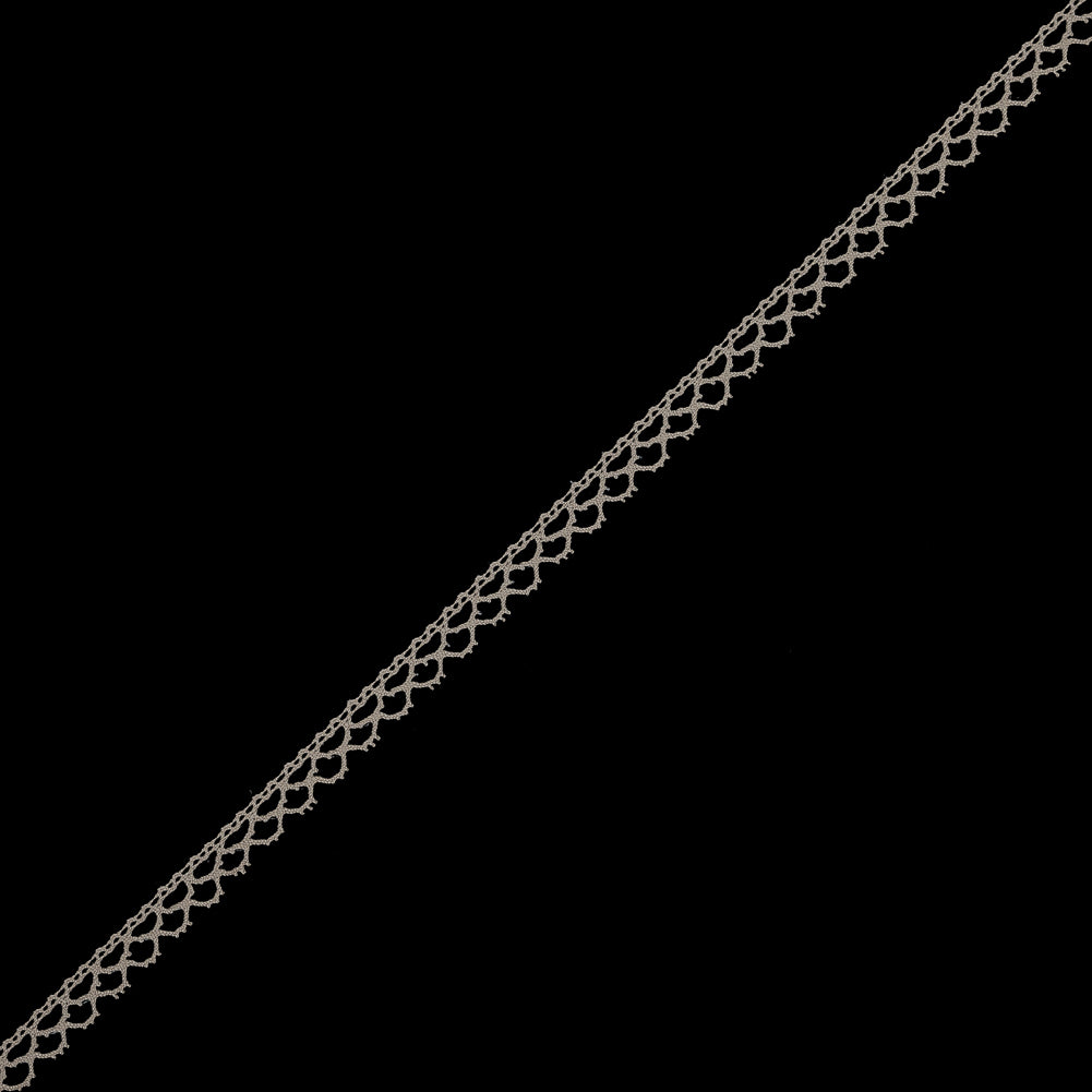 Light Beige European Cotton Crochet Trim - 0.375 Light Beige European Cotton Crochet Trim - 0.375