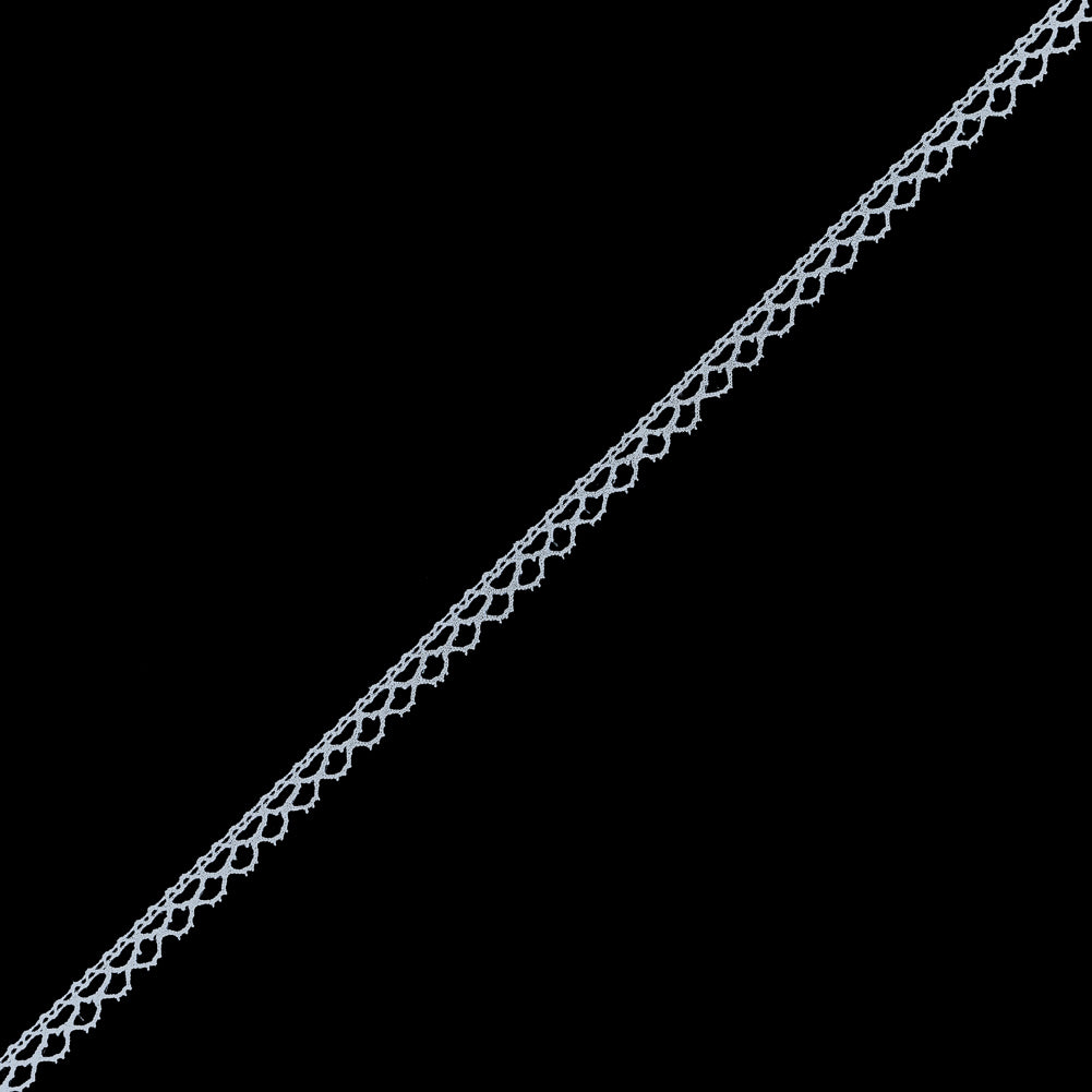 White European Cotton Crochet Trim - 0.375" White European Cotton Crochet Trim - 0.375"
