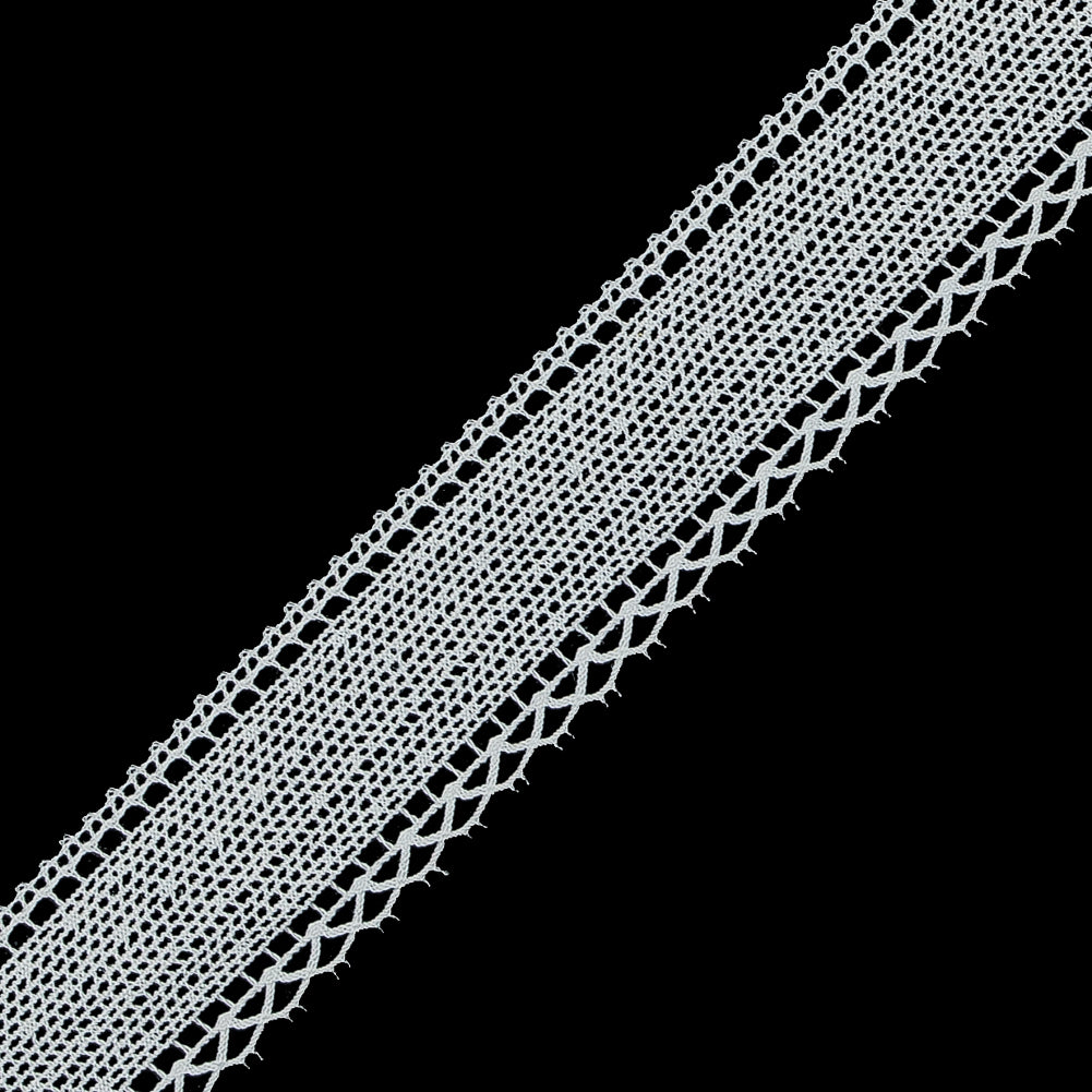 Off-White European Crochet Lace Trim - 1" Detail Off-White European Crochet Lace Trim - 1" Detail