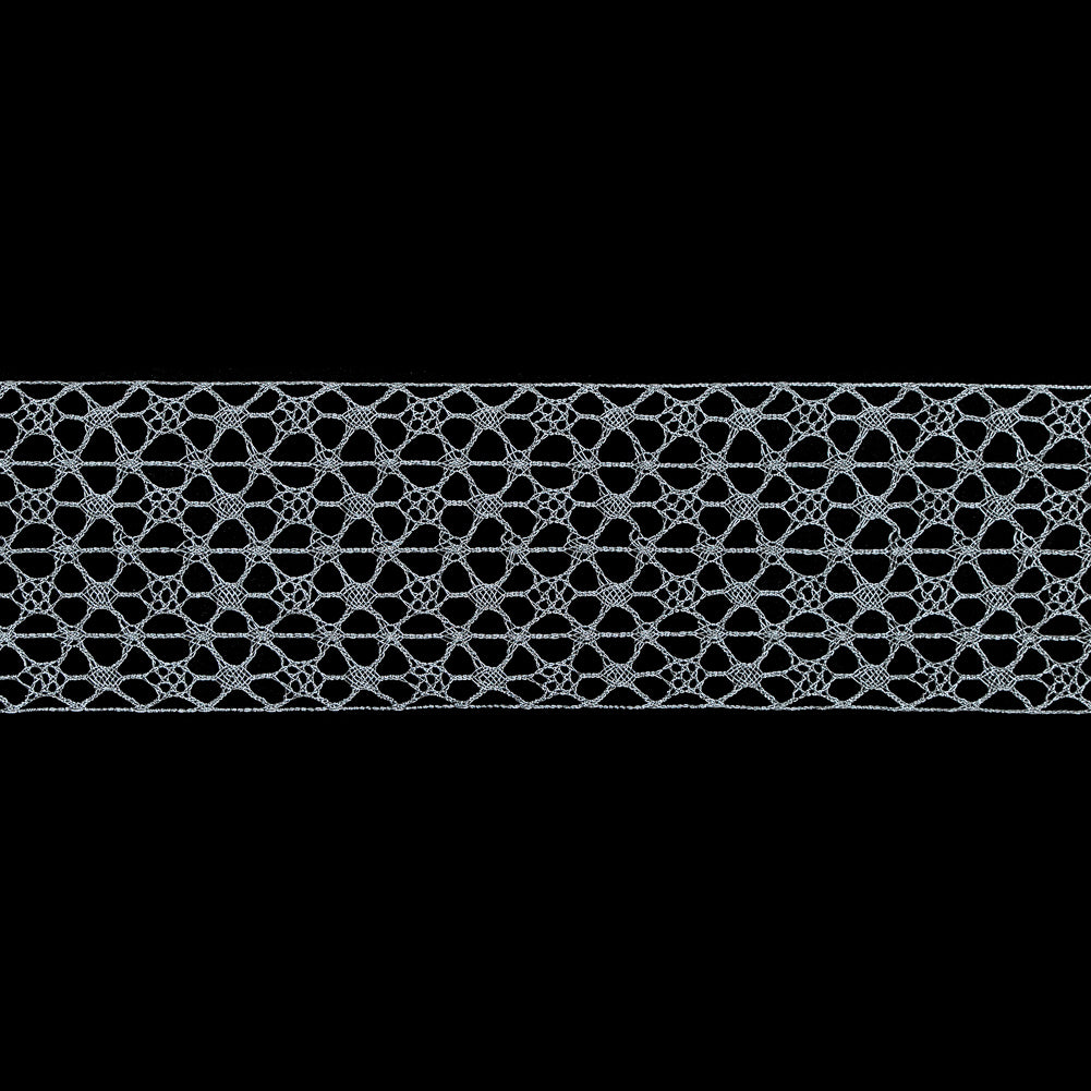 Silver European Metallic Trim - 3" Silver European Metallic Trim - 3"