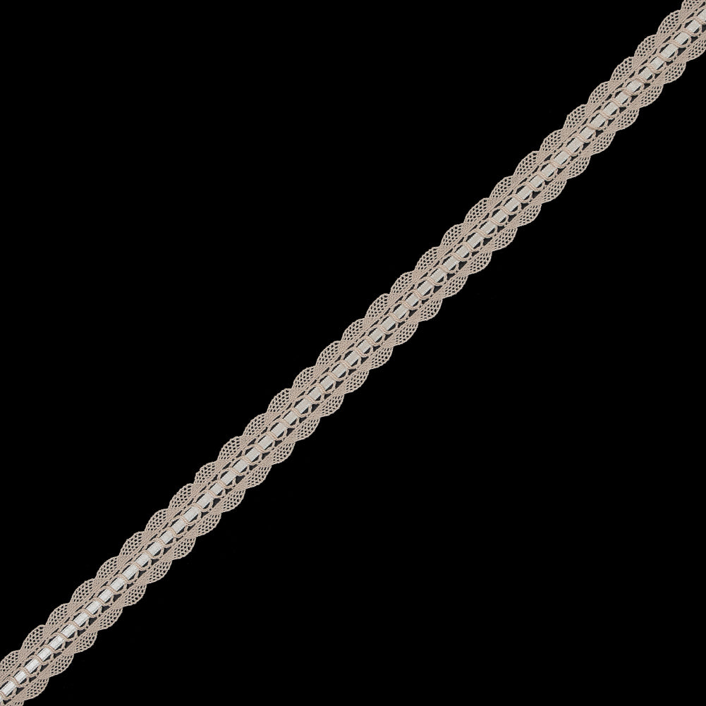 Champagne European Crochet Trim - 0.75" Champagne European Crochet Trim - 0.75"