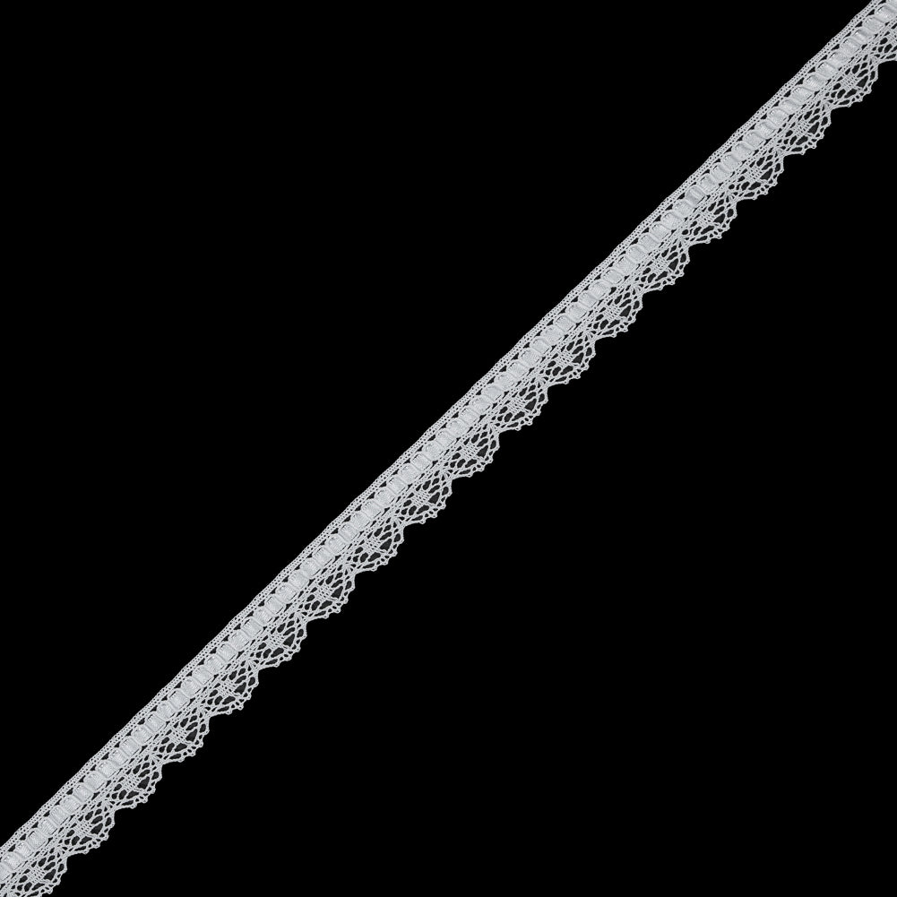 White European Crochet Trim - 0.75 White European Crochet Trim - 0.75