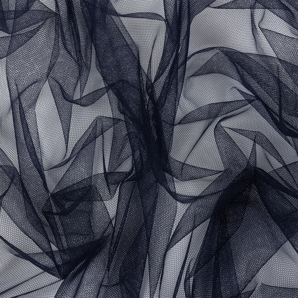 Soft Nylon Tulle - Midnight Navy - Leonardo Collection Soft Nylon Tulle - Midnight Navy - Leonardo Collection