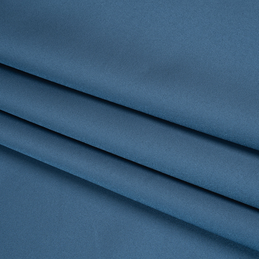 Polyester Satin - Sparta Blue - Reverie Collection Polyester Satin - Sparta Blue - Reverie Collection