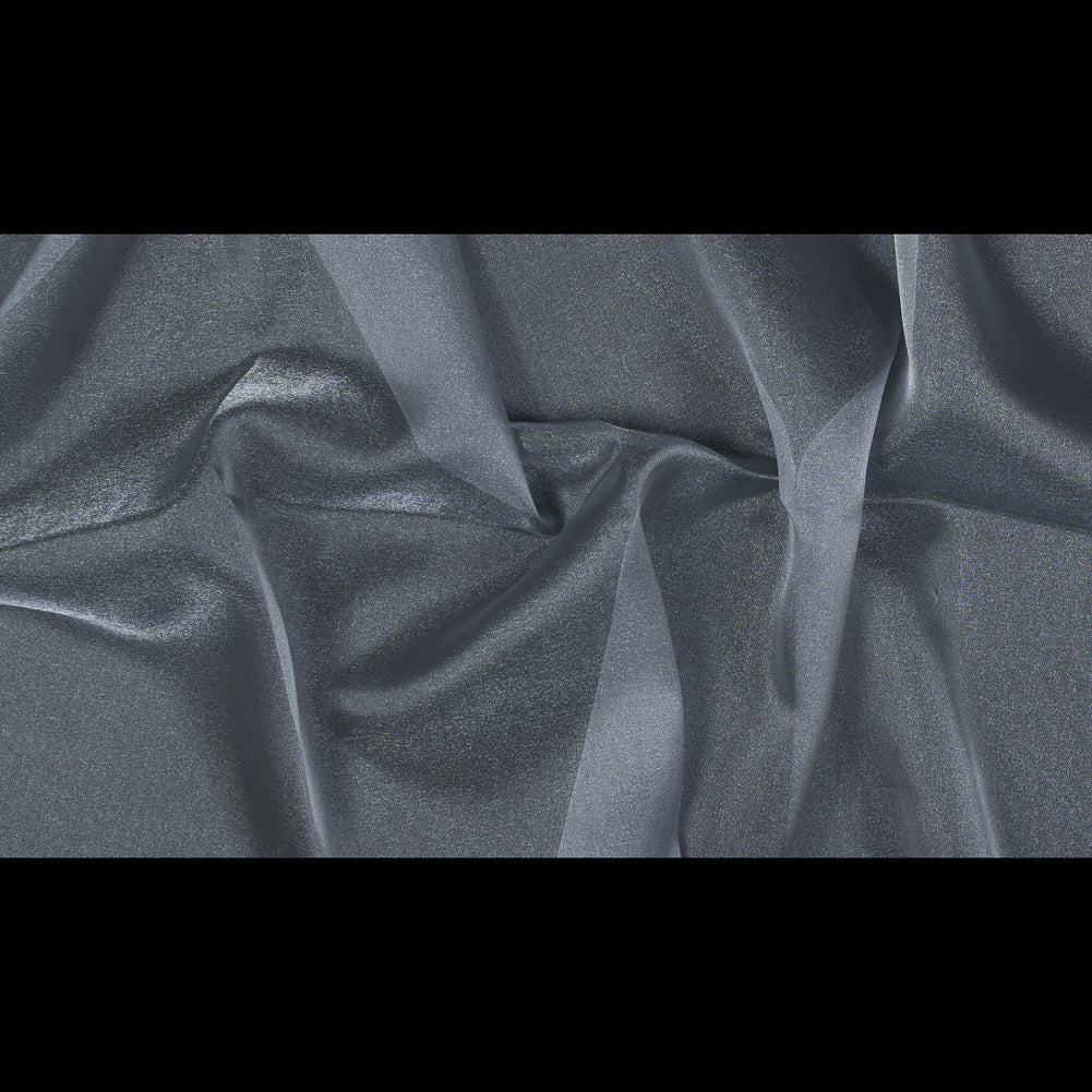 Sterling Sparkle Nylon Organza - Folded Sterling Sparkle Nylon Organza - Folded