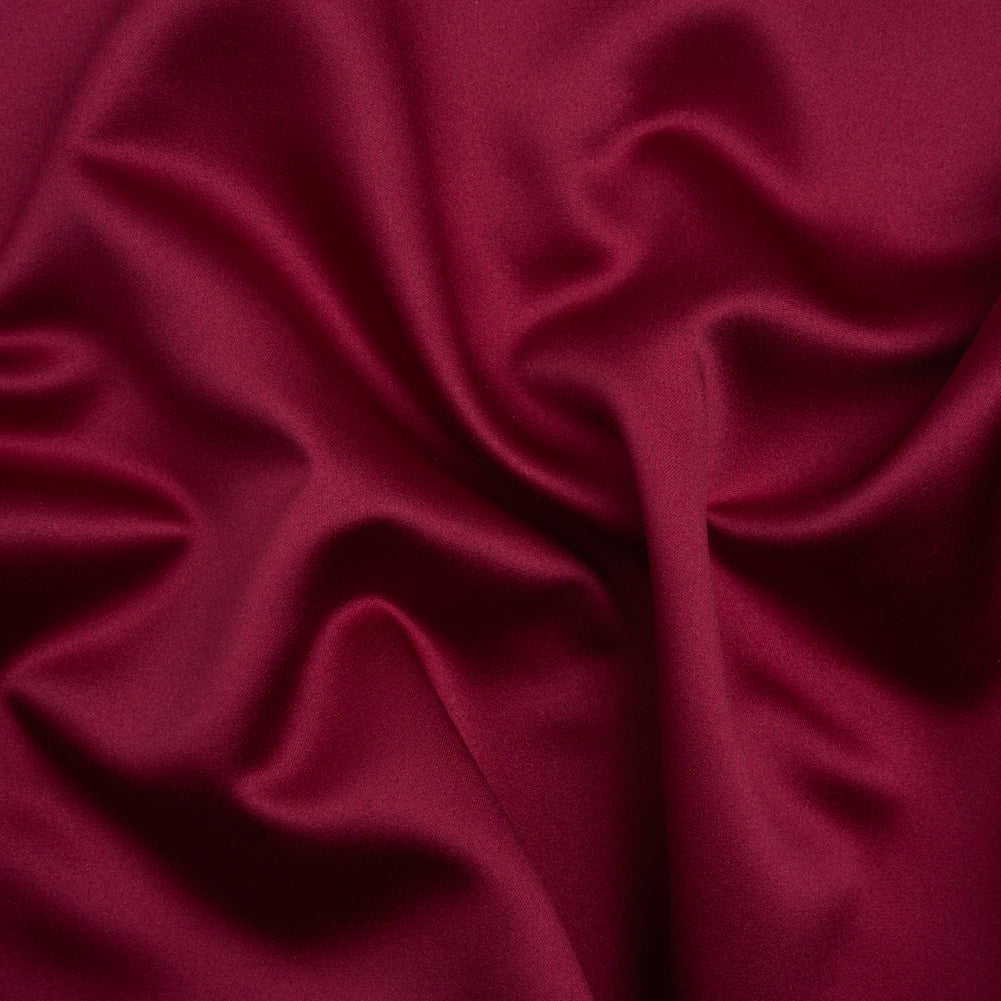 Polyester Satin - Ultra Burgundy - Reverie Collection Polyester Satin - Ultra Burgundy - Reverie Collection