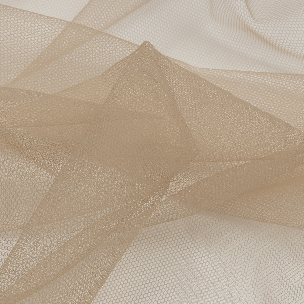 Leonardo Almond Soft Nylon Tulle - Folded Leonardo Almond Soft Nylon Tulle - Folded