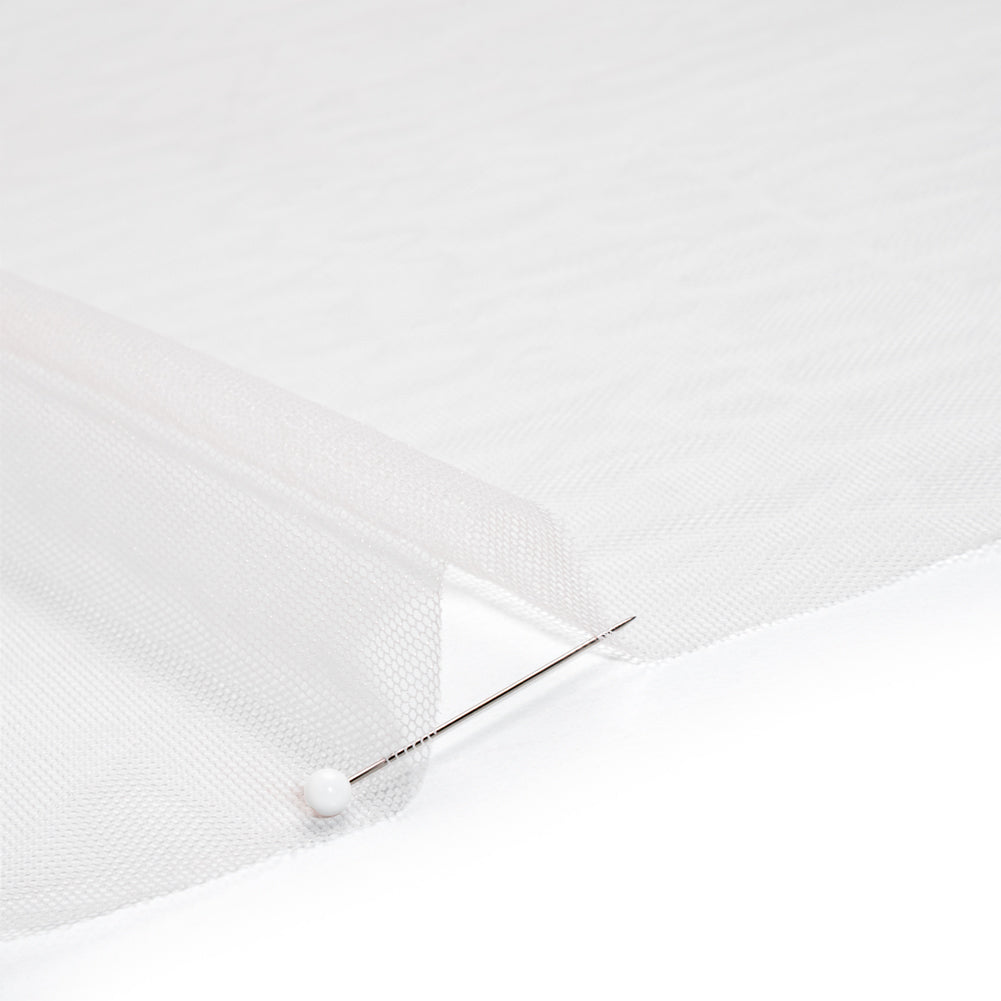 Soft Nylon Tulle - Light Petal Pink - Leonardo Collection Detail Soft Nylon Tulle - Light Petal Pink - Leonardo Collection Detail