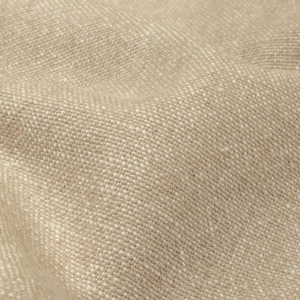 Flax Rustic Cotton and Linen Woven - Detail Flax Rustic Cotton and Linen Woven - Detail