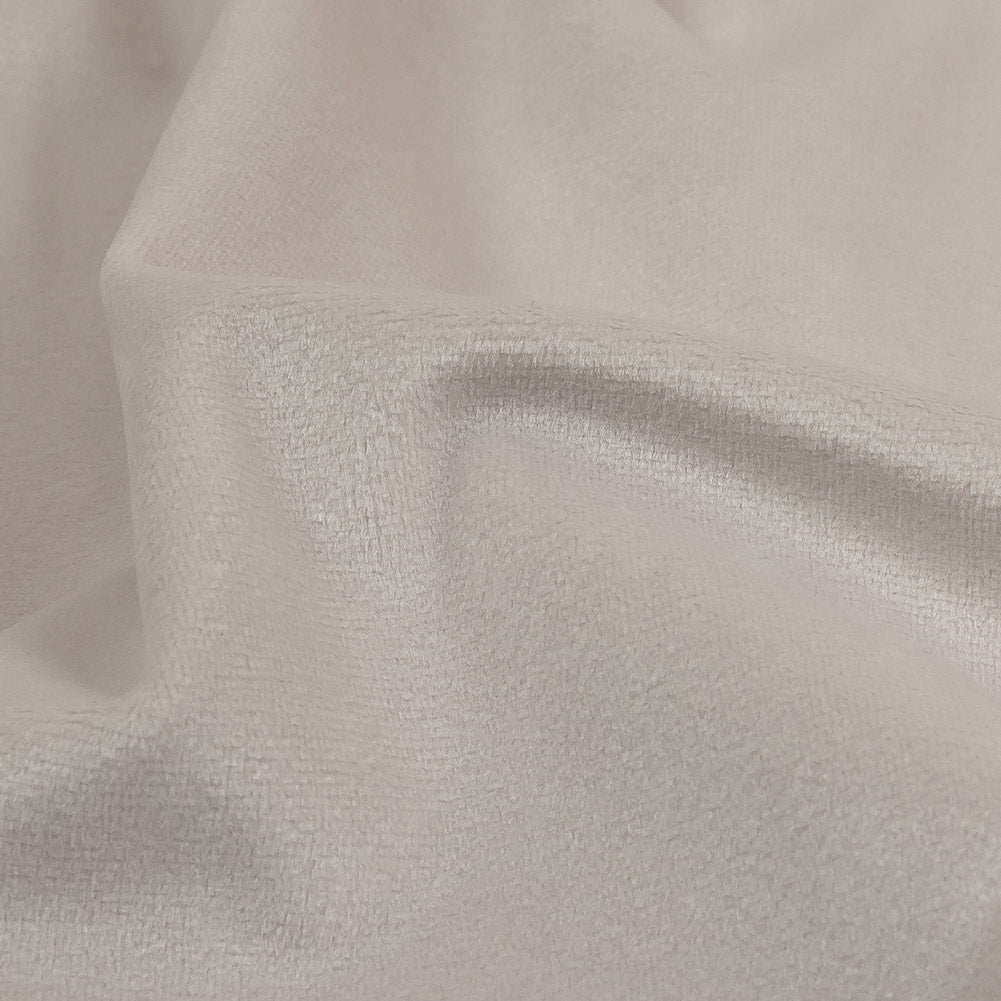 Dove Creamy Polyester Velvet Detail Dove Creamy Polyester Velvet Detail