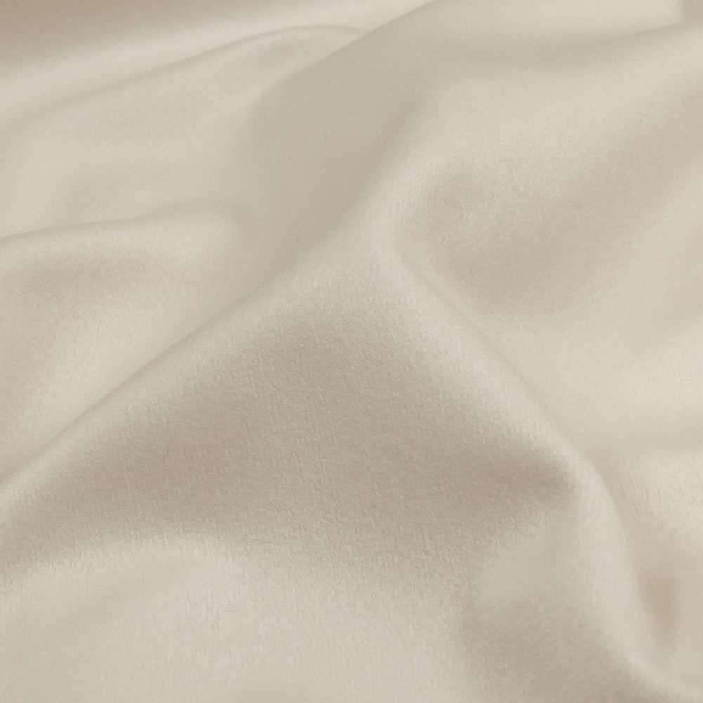 Tofu Creamy Polyester Velvet - Detail Tofu Creamy Polyester Velvet - Detail