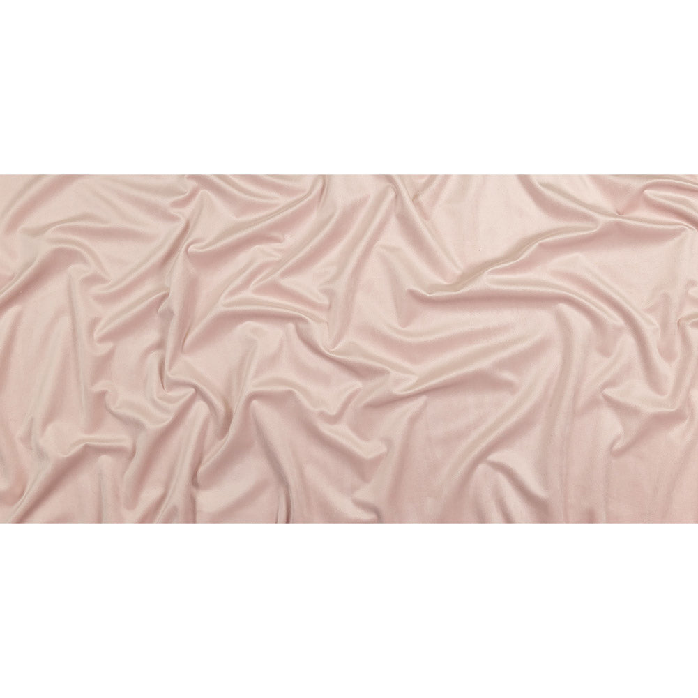 Blush Creamy Polyester Velvet - Full Blush Creamy Polyester Velvet - Full