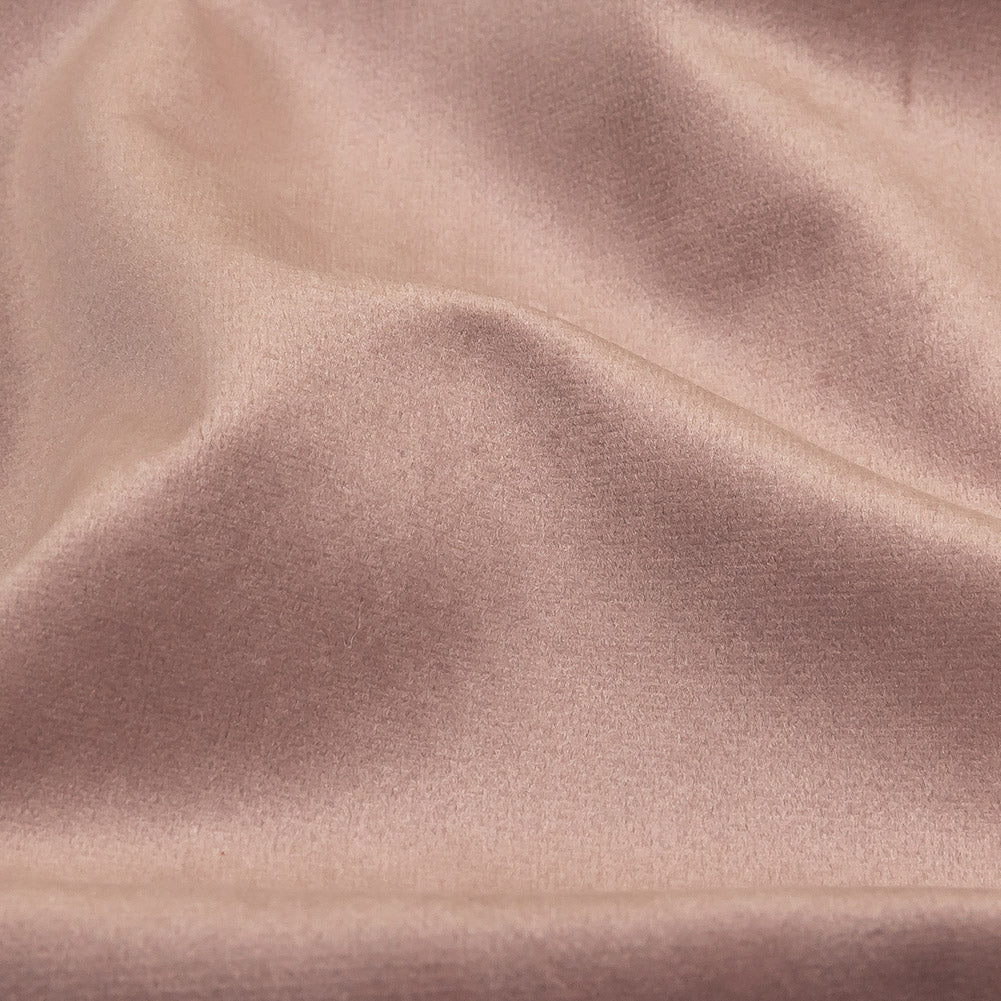 Boysenberry Creamy Polyester Velvet - Detail Boysenberry Creamy Polyester Velvet - Detail