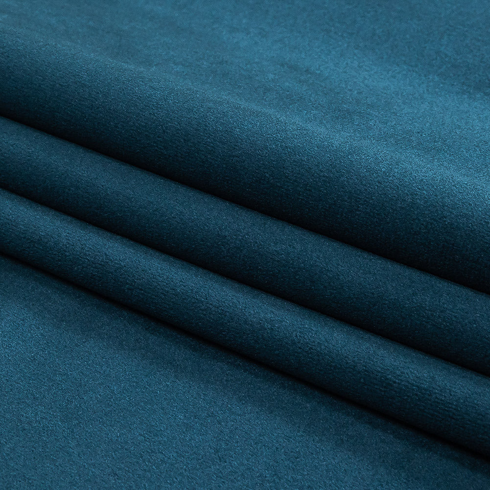 Reflecting Pond Creamy Polyester Velvet - Folded Reflecting Pond Creamy Polyester Velvet - Folded