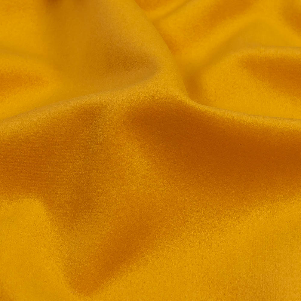 Orange Mist Creamy Polyester Velvet - Detail Orange Mist Creamy Polyester Velvet - Detail
