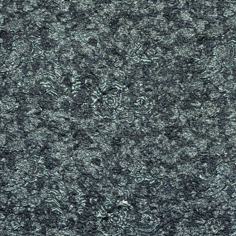 Metallc Blue Abstract Brocade Metallc Blue Abstract Brocade