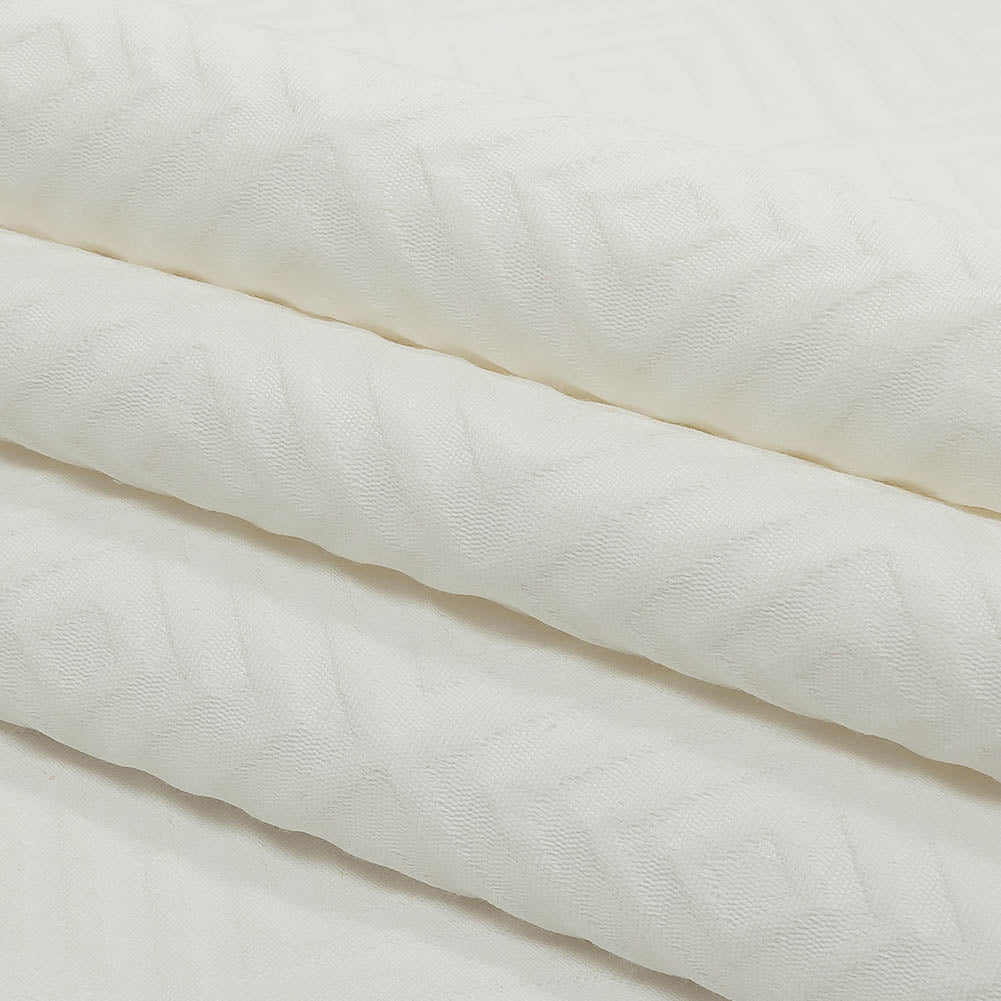 White Diamond Jacquard - Folded White Diamond Jacquard - Folded