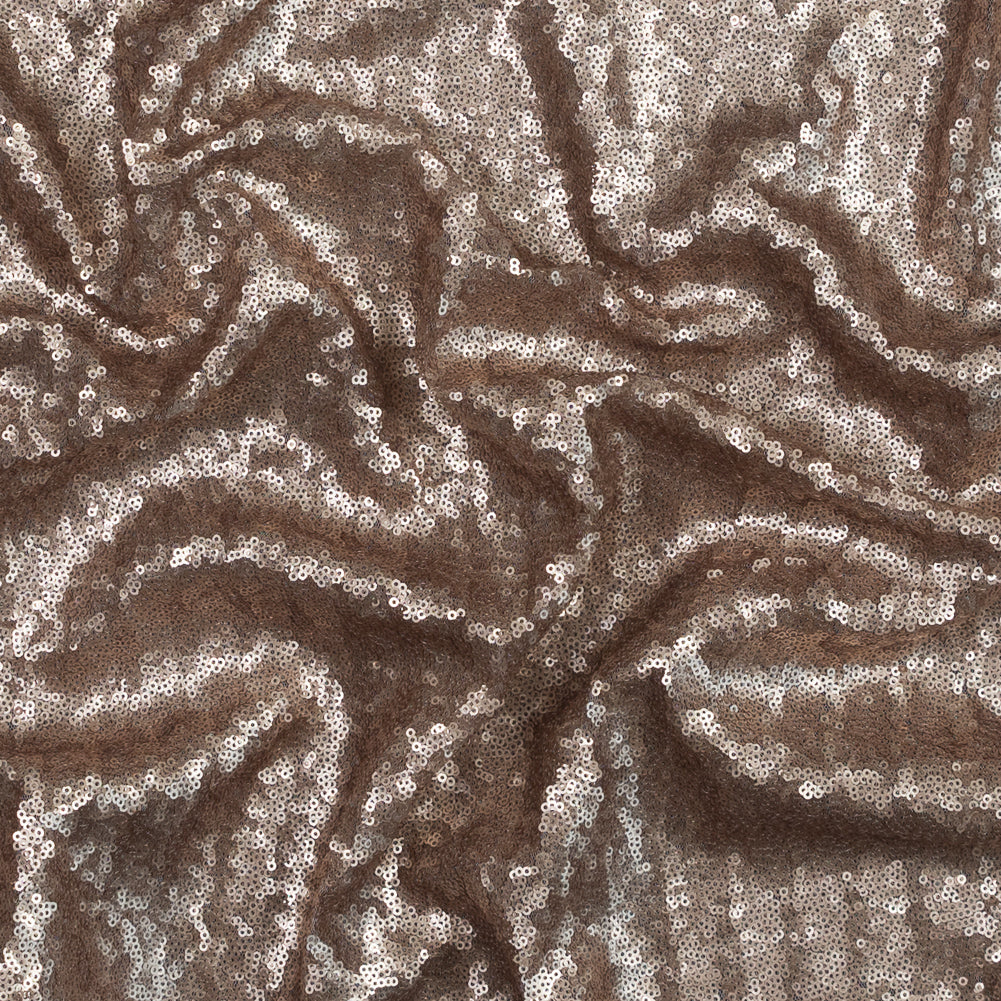 Champagne Baby Sequins on Mesh Champagne Baby Sequins on Mesh