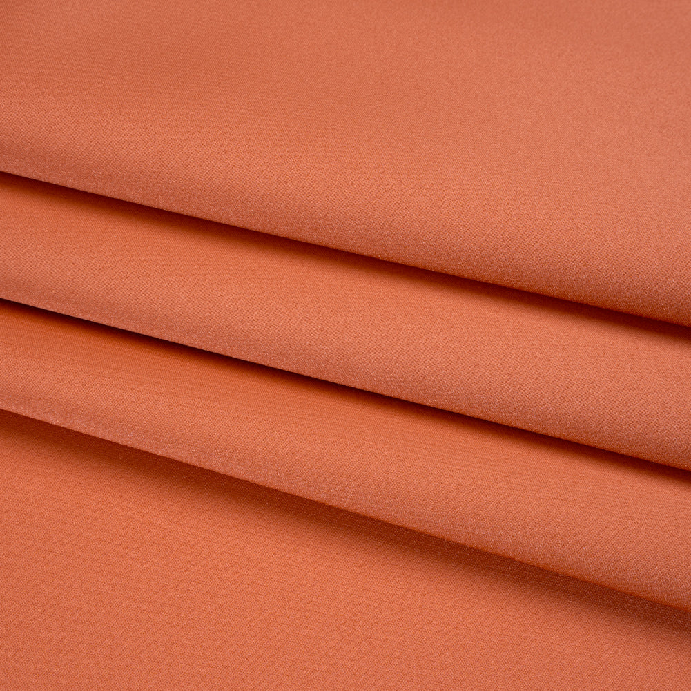 Polyester Satin - Papaya - Reverie Collection - Folded Polyester Satin - Papaya - Reverie Collection - Folded