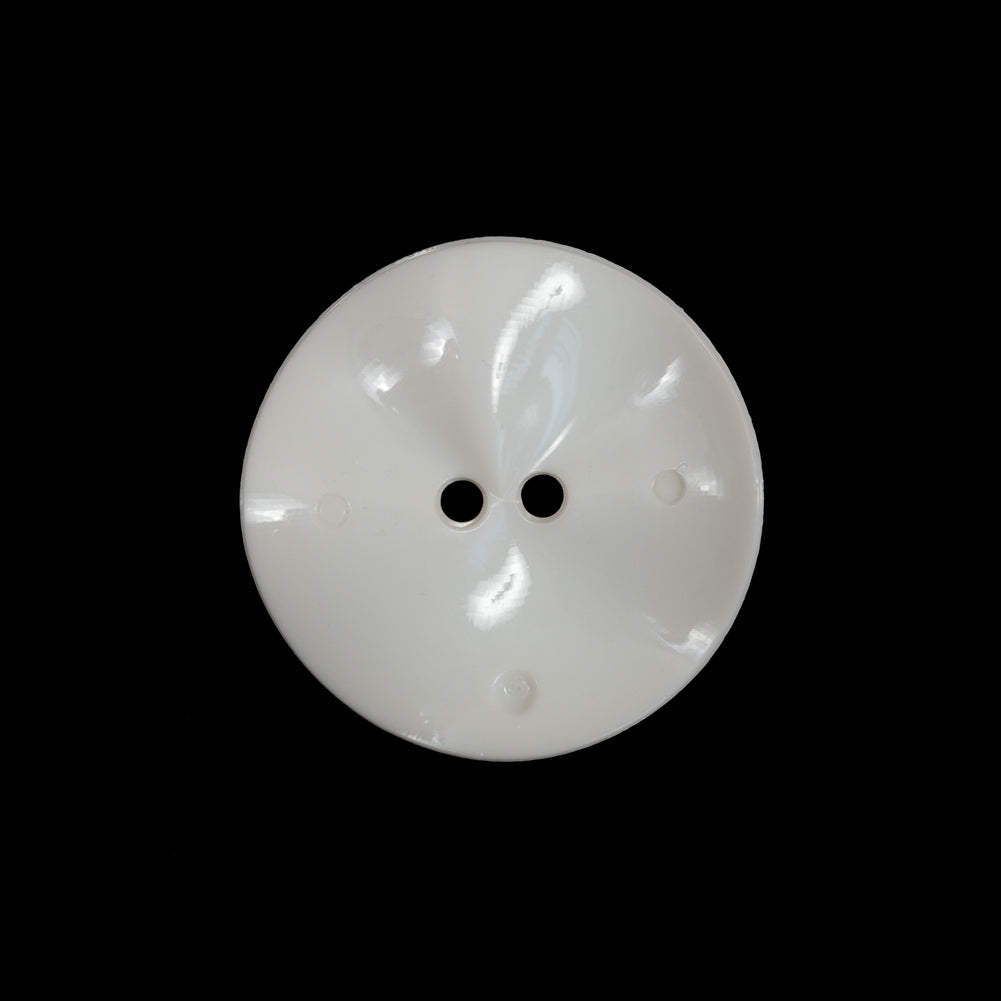 Italian Ivory Textured Wave Button - 36L/23mm Detail Italian Ivory Textured Wave Button - 36L/23mm Detail