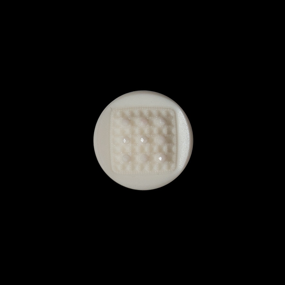 Italian Beige Textural Shank Back Button - 20L/12mm Italian Beige Textural Shank Back Button - 20L/12mm