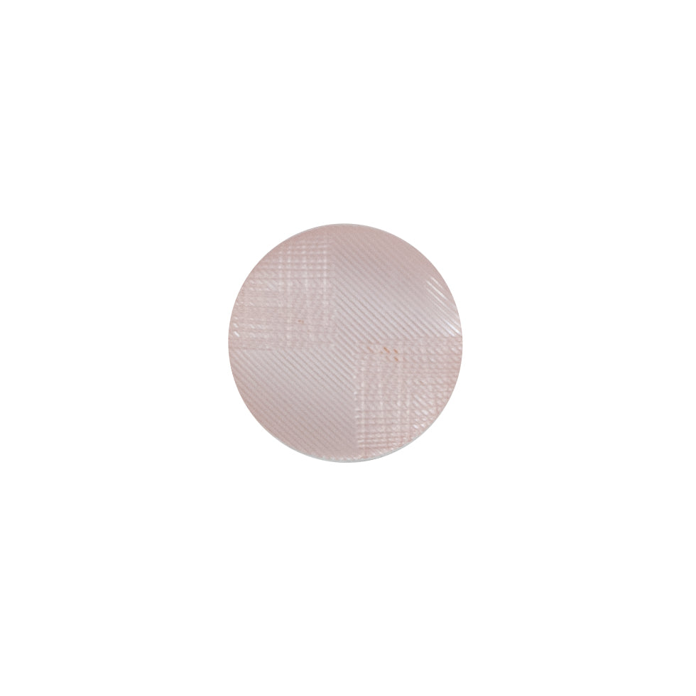 Italian Pink Plastic Shank Back Button - 20L/12.5mm Italian Pink Plastic Shank Back Button - 20L/12.5mm