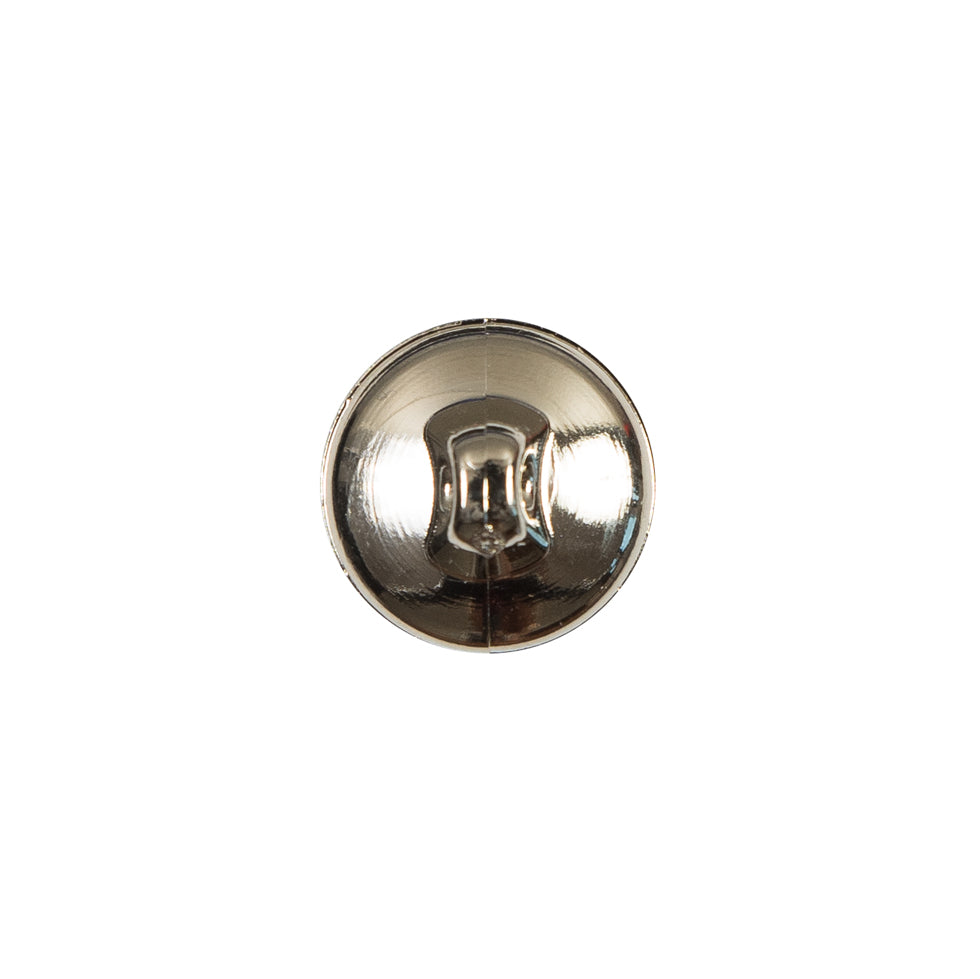 Italian Gold Floral Button with Rhinestone Core - 20L/12.5mm Detail Italian Gold Floral Button with Rhinestone Core - 20L/12.5mm Detail