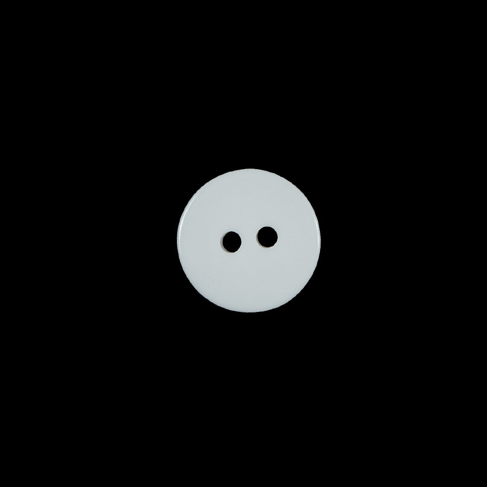 Italian Ivory 2-Hole Button - 18L/11mm - Detail