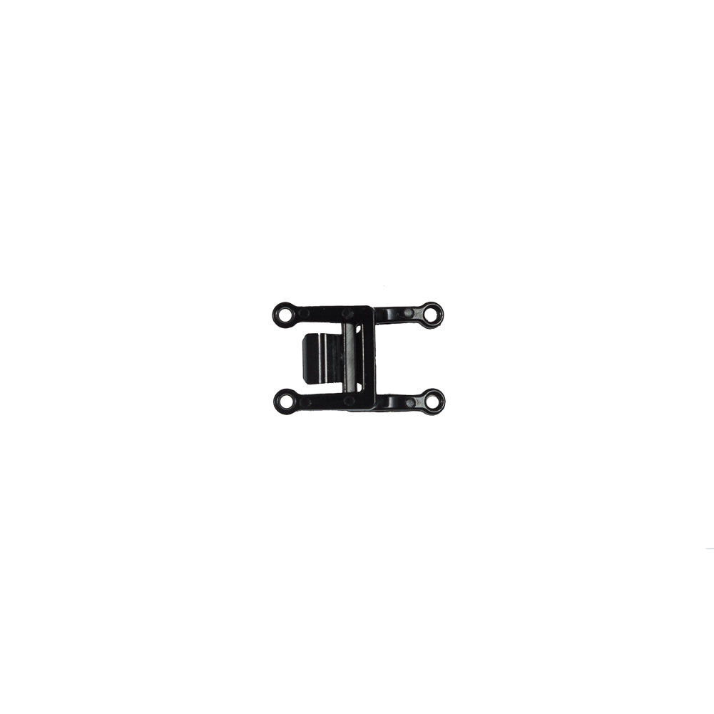Italian Black Plastic Buckle Closure - 1 - Detail Italian Black Plastic Buckle Closure - 1 - Detail