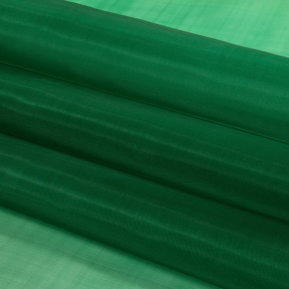 Stiff Polyester Organdy - Kelly Green - Rhiannon Collection Full Stiff Polyester Organdy - Kelly Green - Rhiannon Collection Full