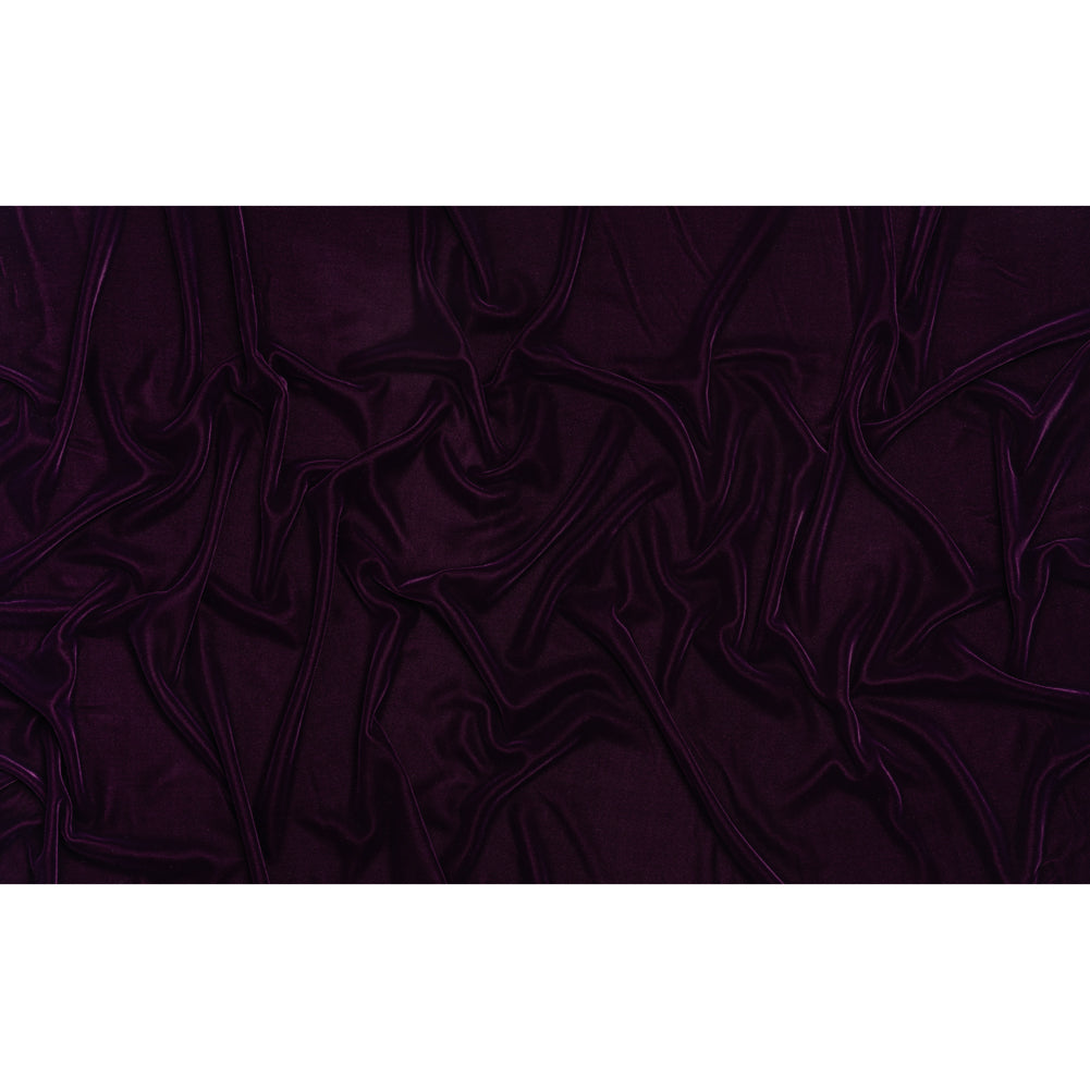 Polyester Micro Velvet - Plum Polyester Micro Velvet - Plum