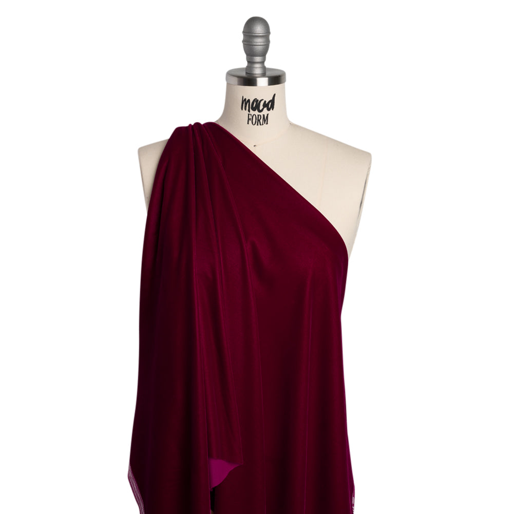 Polyester Micro Velvet - Magenta Polyester Micro Velvet - Magenta
