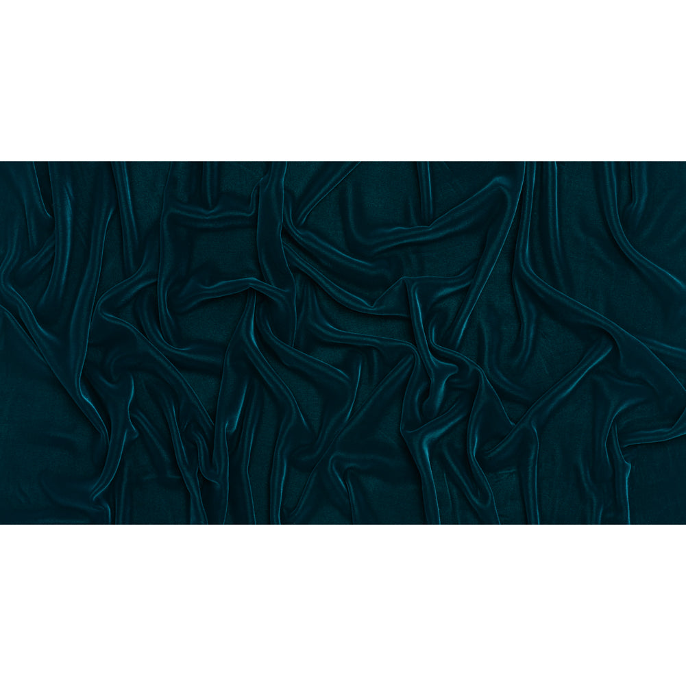 Polyester Micro Velvet - Teal Polyester Micro Velvet - Teal