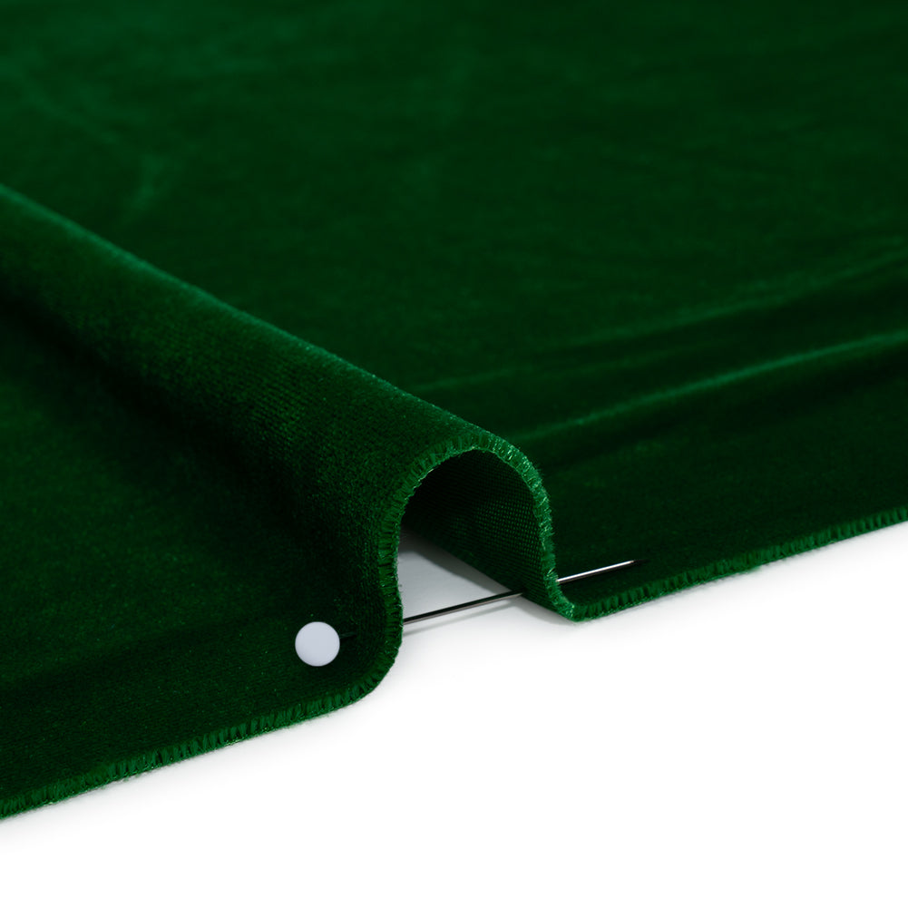 Polyester Micro Velvet - Kelly Green Polyester Micro Velvet - Kelly Green