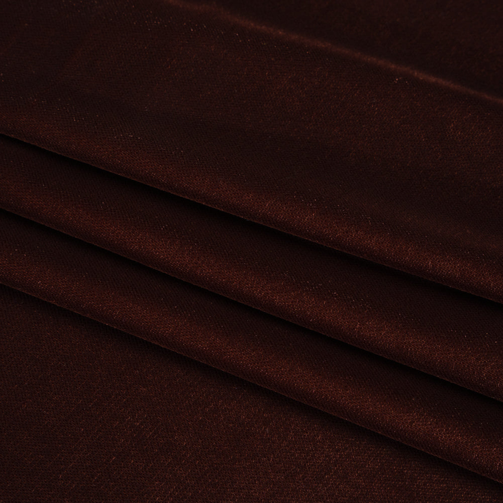 Polyester Micro Velvet - Brown Polyester Micro Velvet - Brown