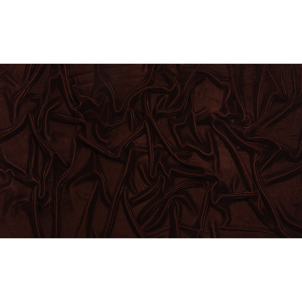 Polyester Micro Velvet - Brown Polyester Micro Velvet - Brown
