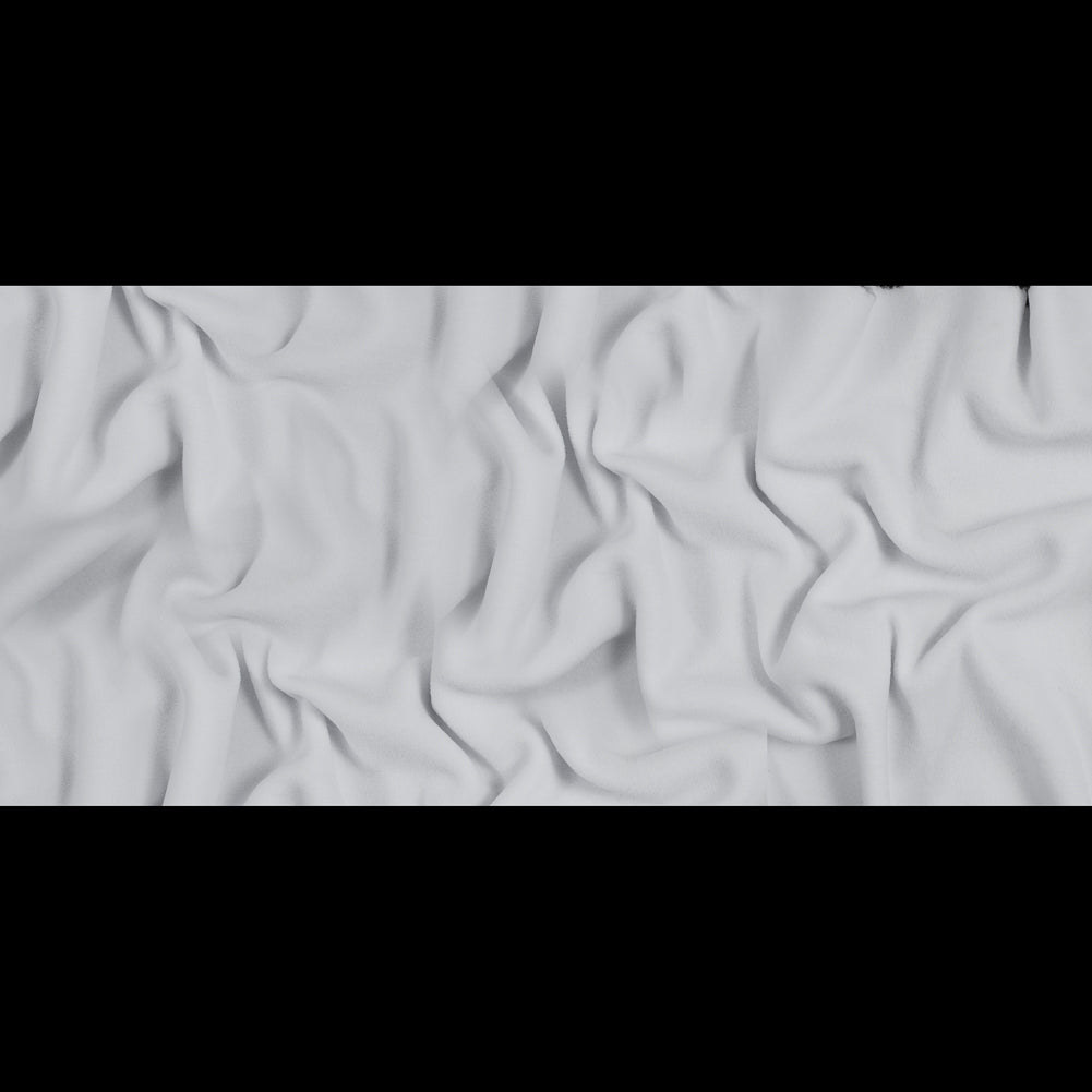 No-Pill Polyester Fleece - White - Shropshire Collection Folded No-Pill Polyester Fleece - White - Shropshire Collection Folded