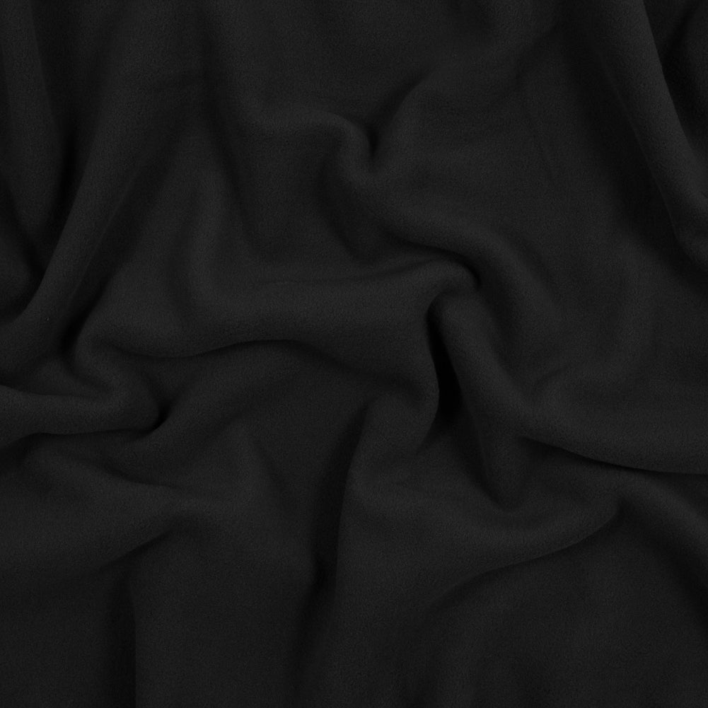 Black No Pill Polyester Fleece Black No Pill Polyester Fleece