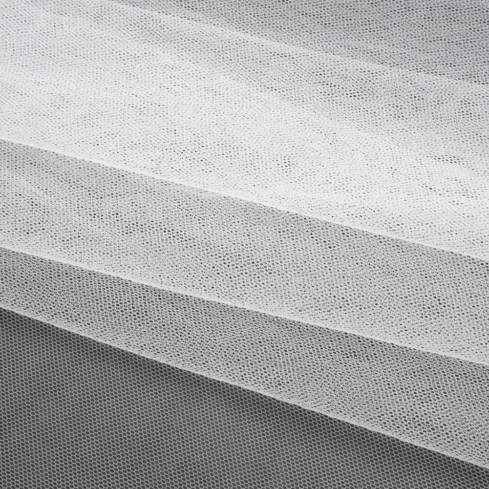 Soft Nylon Tulle - Cream - Leonardo Collection Folded Soft Nylon Tulle - Cream - Leonardo Collection Folded