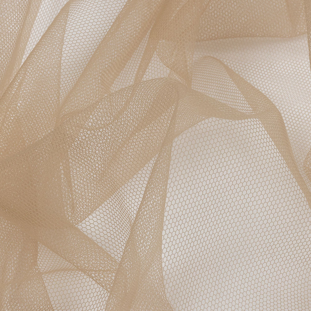 Soft Nylon Tulle - Tanzine Beige - Leonardo Collection Detail Soft Nylon Tulle - Tanzine Beige - Leonardo Collection Detail